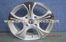 Silver Chrome 15 Inch Alloy Wheels , Aluminum Alloy Wheels For Car Kin-855