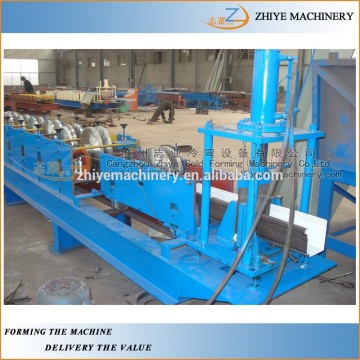 Semi Circle Gutter Roll Forming Machine/circle gutter forming machine used gutter machine