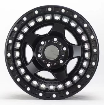 Matt black alloy wheel rims