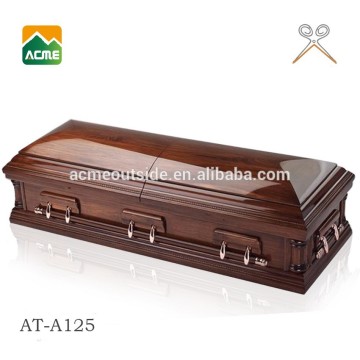 AT-A125 wholesale cheap cloth covered caskets