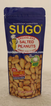 free standing K bottom zipper bag