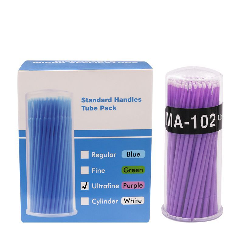 Applicatore micro spazzola dentale di alta qualità Stick applicatore per applicatore a pennello dentale