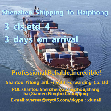 Transporte de Shenzhen para Haiphong