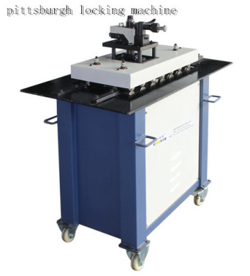 air duct making machine/duct locking machine--Pittsburgh locking machine