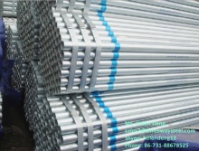 ERW Galvanized Scaffolding steel tubes pipes BS1139 BS10219 EN39
