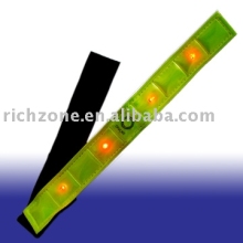 reflective armband with LED light