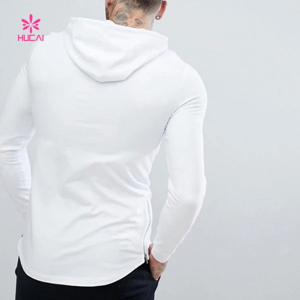 Tight-Fitted Activewear Wholesale Cotton Men Custom Hoodies