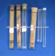Clear Glass Cigar Tube