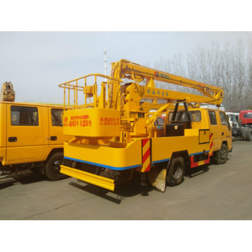 camionnette de pick-up à boom de la plate-forme