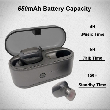 Mini auricular inalámbrico estéreo impermeable TWS