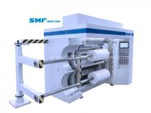 Standard duplex center shaft slitter rewinder machine