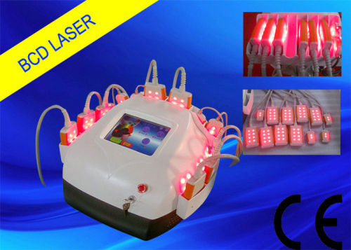 Skin Lifting 200w Lipo Laser Slimming Machine With 8.4 Inch Touch Display