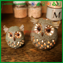 ceramic pedestal candle holders