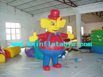 popular inflatable walking cartoon, inflatable elephant toys model