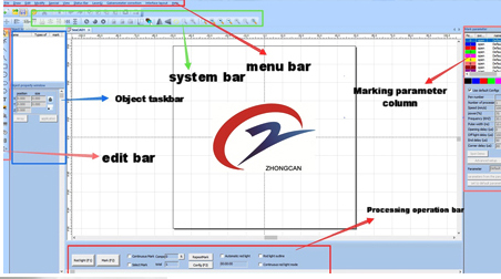 UV laser marking machine from zhongcan