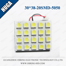 OSRING Led auto light 30mm*38mm 20 SMD 5050 CAR LED LAMP car reading bulb led