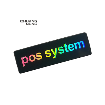 Hot Sale Strong Self-Adhesive Double Color ABS Tags & Solar Tags