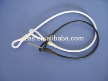 Eas tag Lanyard Double Loops Lanyard Metal String Lanyard