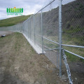 Chain link temporary fence