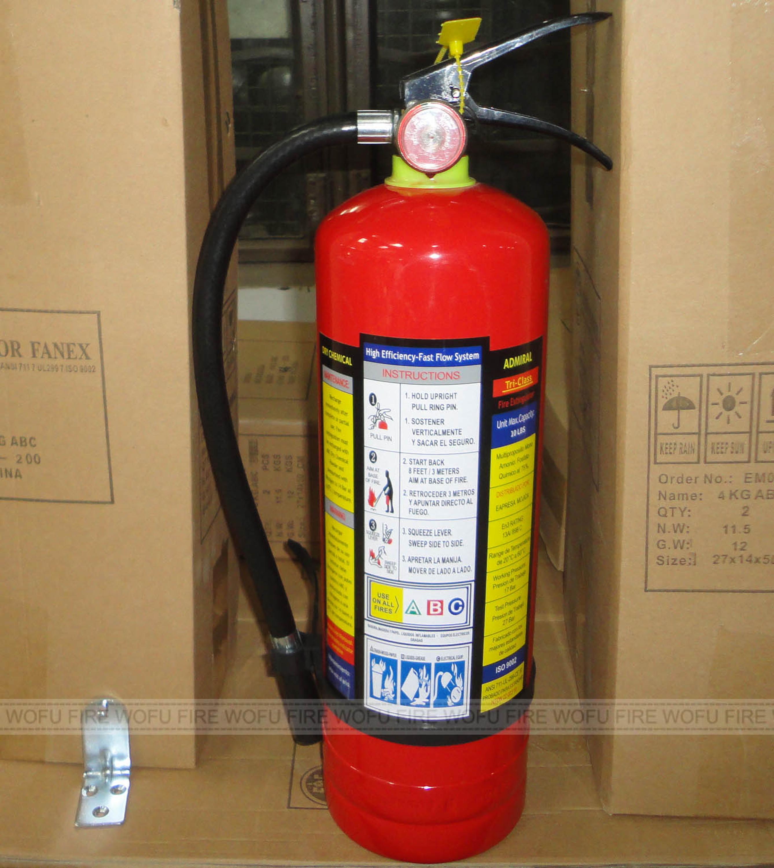 3 KG Portable ABC Dry Powder Fire Extinguisher