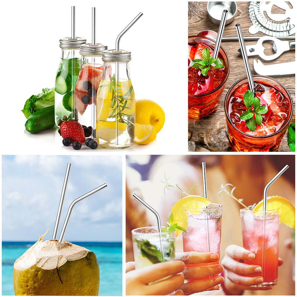 stainless steel drinking straws