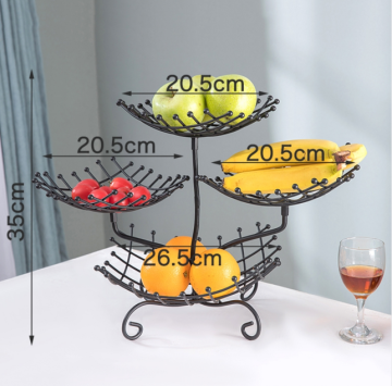 Four net net fruit baskets