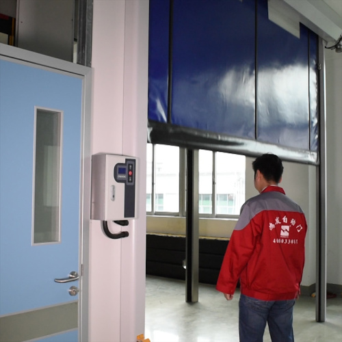 Self Recoverable PVC Fast Rolling Door