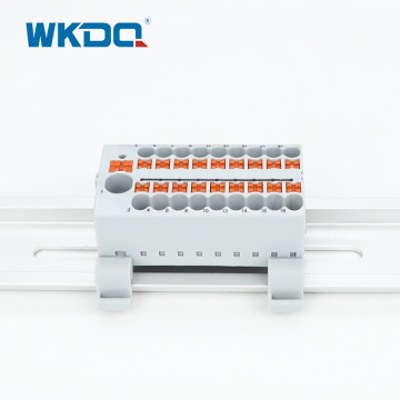 PTFIX6X2.5 การกระจายบล็อก DIN RAIL FEED ผ่านบล็อกเทอร์มินัลการกระจาย