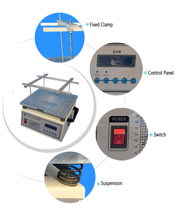 Fixed Frequency Electromagnetic Vibration Testing Machine Vertical Vibration System Vibration Test Table