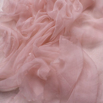 Transparent Silk Voile Fabric,Dongfeng Yarn Fabric Solid Dyed from Direct Factory