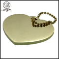 Ball chain Heart bag charm untuk gelang pesona