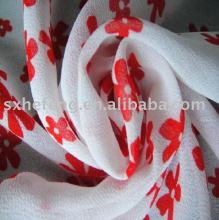 CHIFFON PRINT FABRIC FALOWER PATTERN PRINT FABRIC