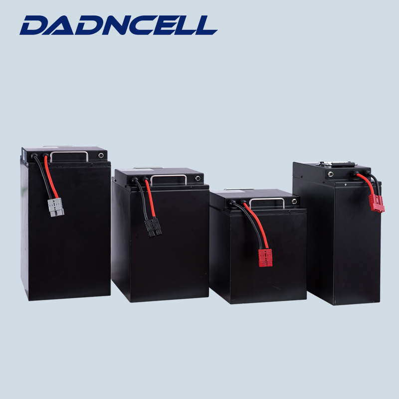 DADNCELL 72V 52Ah Modular (دعم 10 وحدات 520Ah بالتوازي) حزمة بطارية LiFePO4 للسيارات