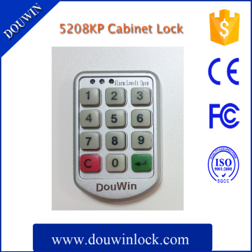 Electronic gym magnetic digital keypad locker lock