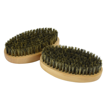 Badger Shaving Brush Kit for Barber Beard Grooming - Boar Bristles