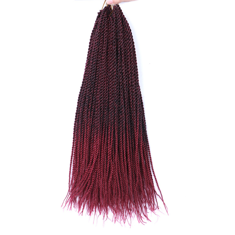 30 Strands/pack Thin Senegalese Twist Crochet Braids Hair Wholesale Small Twist Braided Hair Extension