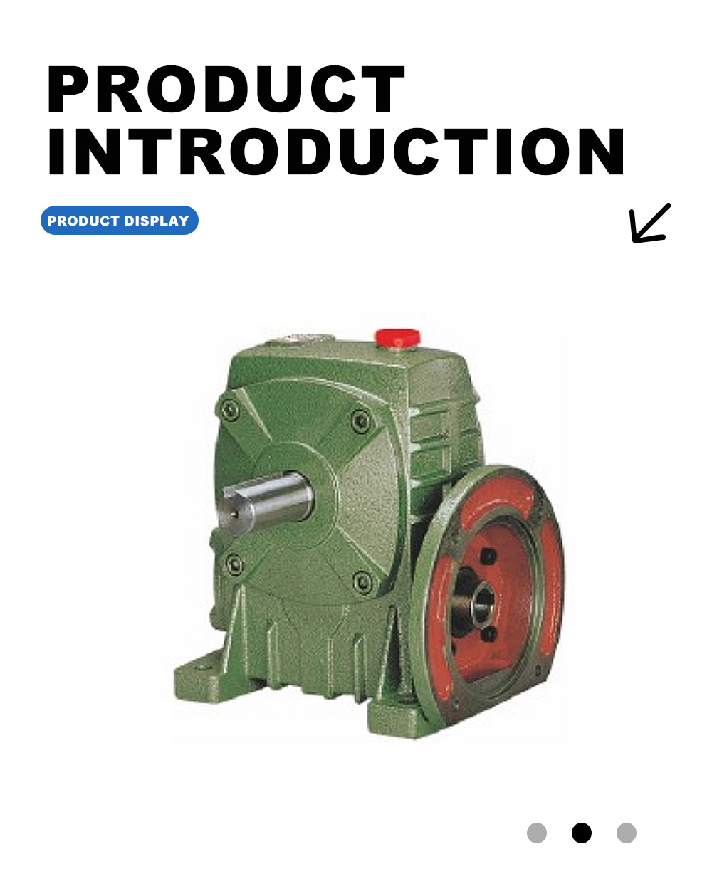 Редуктор скорости червячного колеса WPDA x WPDA Worm Wormwheel Speed Reducer x