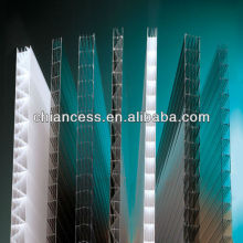 Plastci building material polycarbonate embossed pc hollow sheet