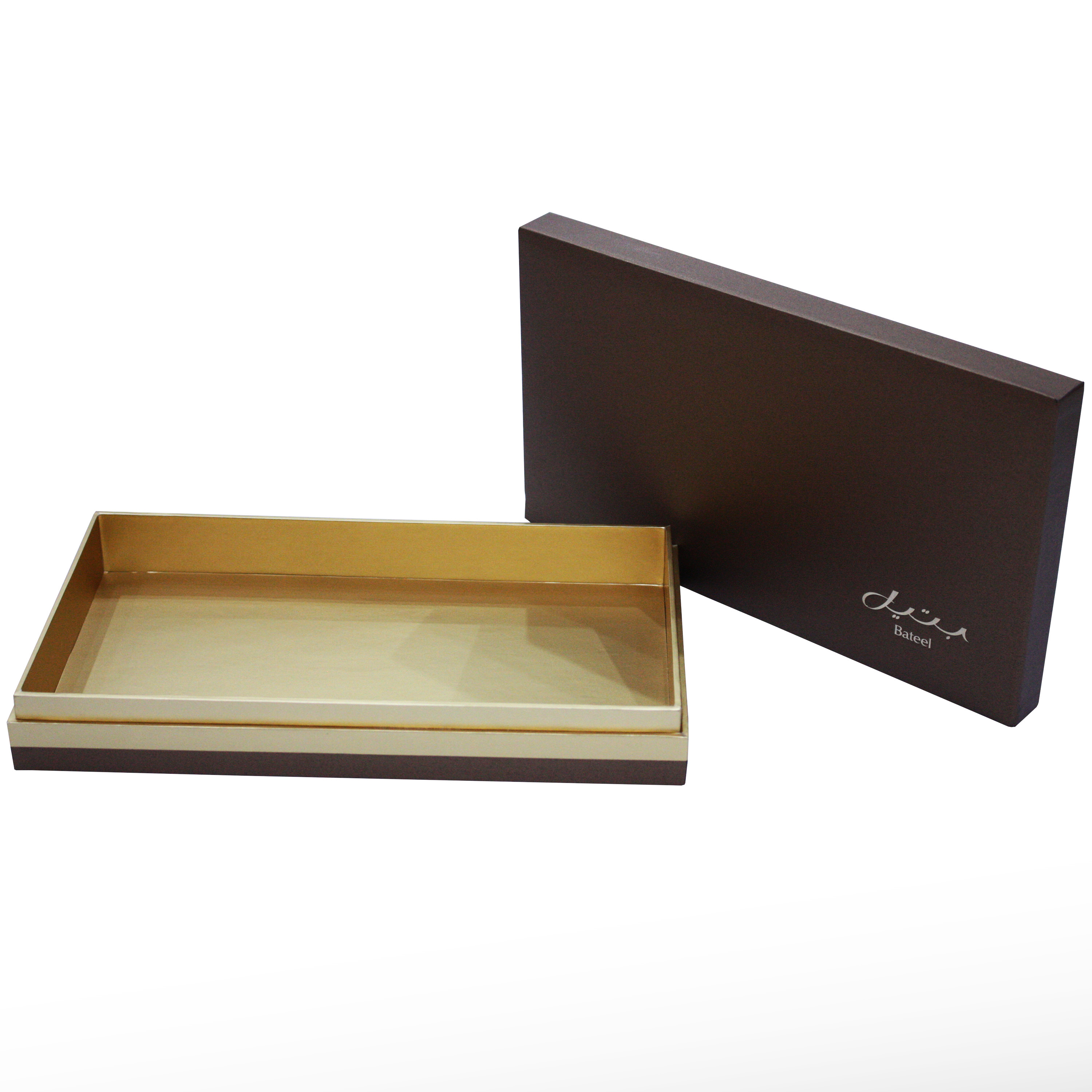 customized eco-friendly set-up style cardboard chocolate box date box