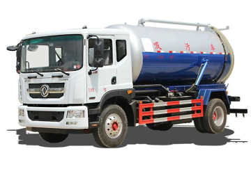 Dongfeng Vacuum Pump Large Sewage Outlet Suction Trucks