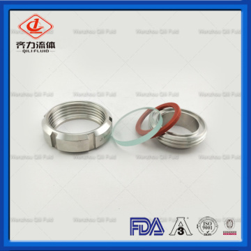 food grade stainless steel sight glass union