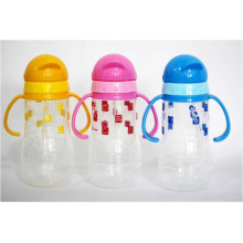 El plástico 300ML embroma el joyshaker de la botella de agua, botella de agua del joyshaker de la escuela para los cabritos, botella de agua de los cabritos