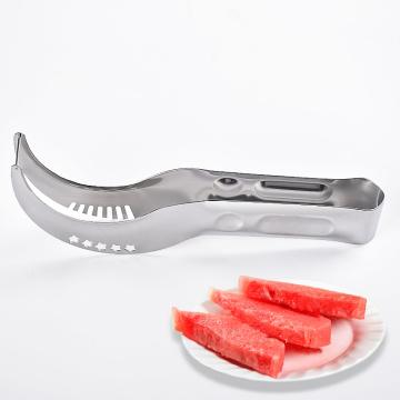 stainless steel fruit cutter melon watermelon slicer