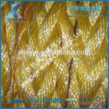 8 strand Polypropylene/Polyester mixed mooring rope