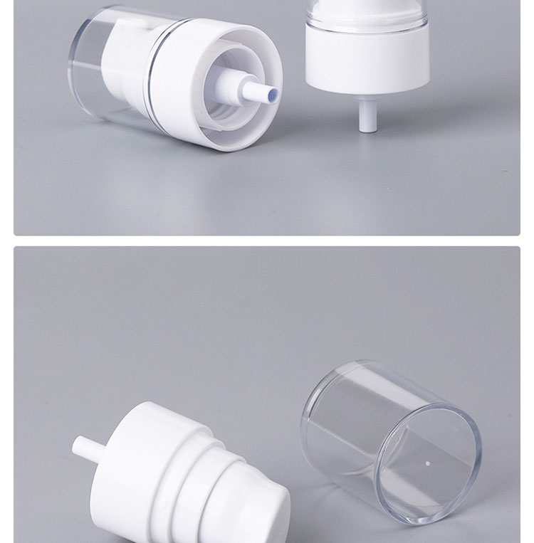 12mm 13mm 15mm 18mm 20mm travel size refillable cream pump pressure pump cream vacuum bottle