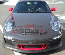 2005-2009 Carrera 997 Tek Style Carbon Fiber Front Lip For Porsche