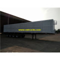 4 Axles 60ton Cargo Box مقطورة