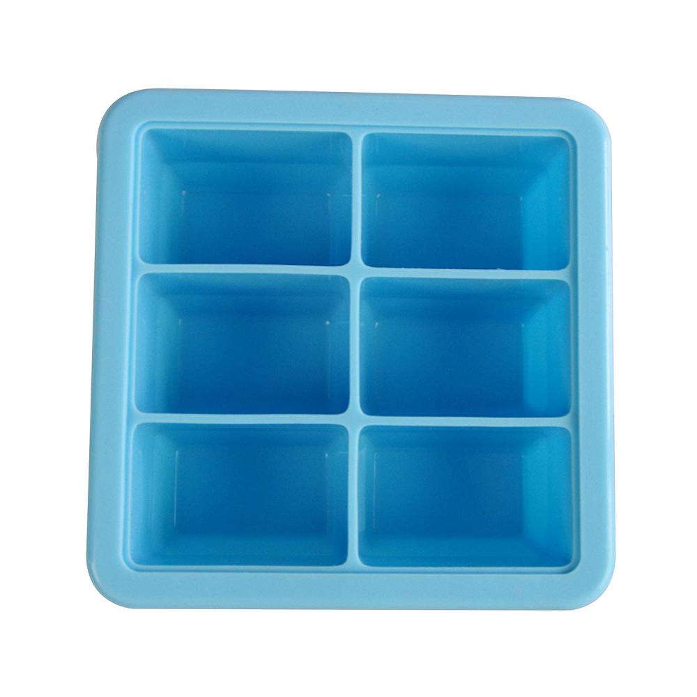 6 Cups Premium Silicone Ice Cube Tray