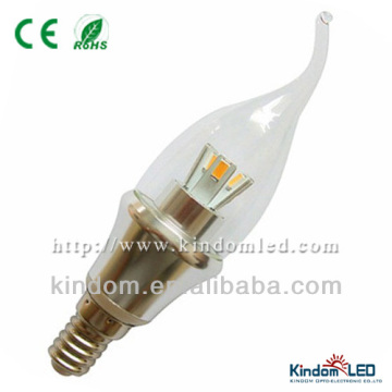 E27/E14/B22 LED flicker flame bulb candle light 3W 240lm