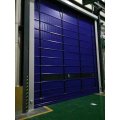 Grande porta resistente industrial industrial do PVC